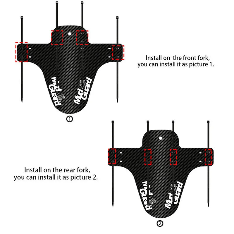Bike Fenders Front/Rear Tire Wheel