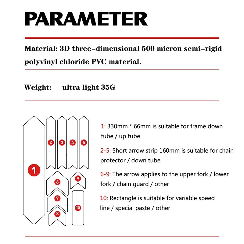 ENLEE Sticker Frame Protector